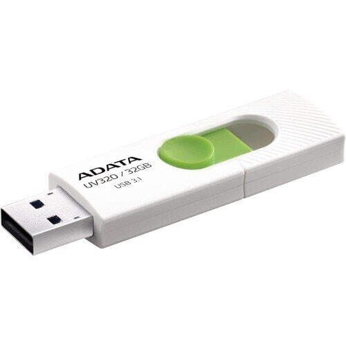 ADATA USB 32GB 3.1 AUV320-32G WHITE GREEN