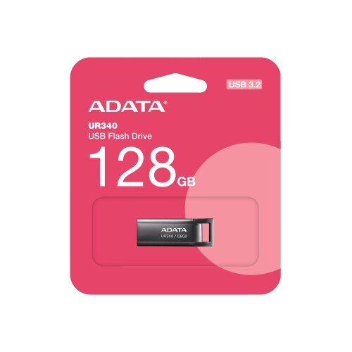ADATA USB 128GB AROY-UR340-128G 3.2 NEGRO NIQUEL