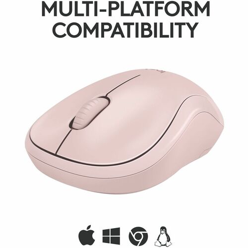 Mouse Logitech Travel Rosa Inalámbrico