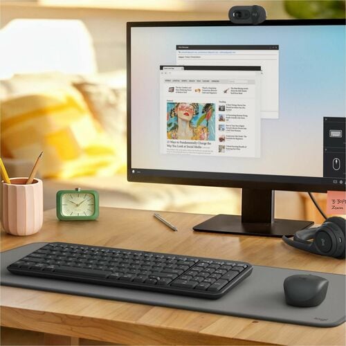 Logitech K250 ángulo 5