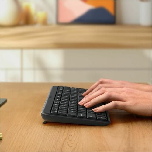 Logitech K250 ángulo 8