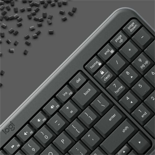 Logitech K250 ángulo 9