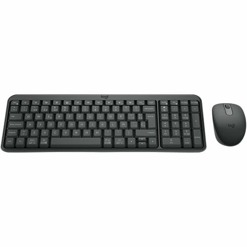 Logitech MK250 teclado y ratón vista lateral