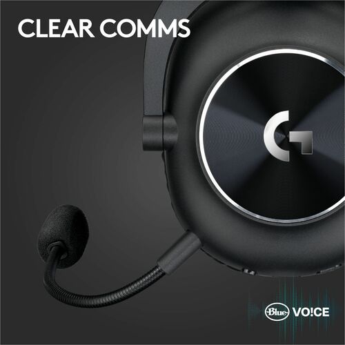 Logitech DIADEMA LOGITECH G PRO X 2 LIGH TSPEED BLACK 50 HR BT 2.4 GHZ 30 MT - imagen 9