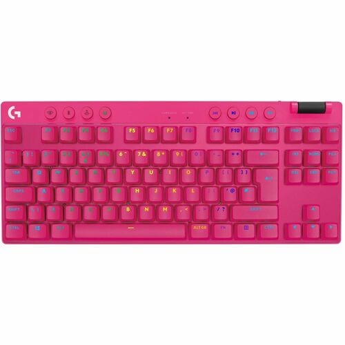 Logitech G PRO X TKL Teclado gaming Magenta