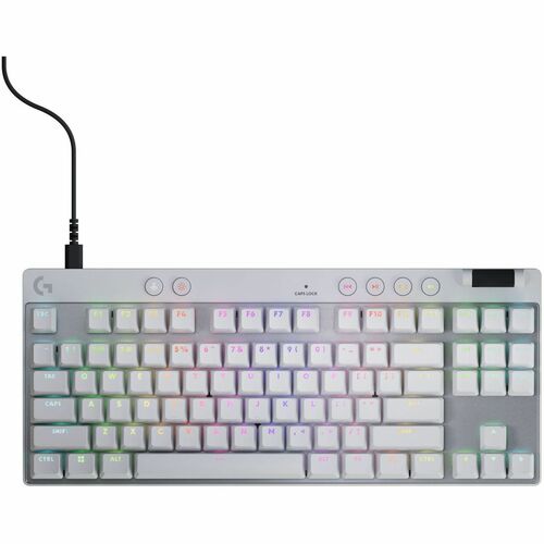 Logitech G PRO X TKL Teclado gaming Blanco