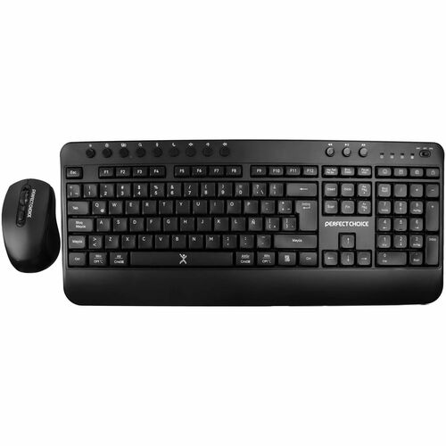 Teclado y ratón Perfect Choice Keyvance - vista frontal