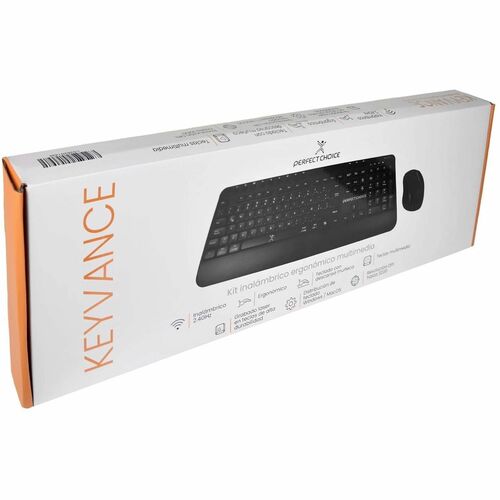 Teclado y ratón Perfect Choice Keyvance - empaque