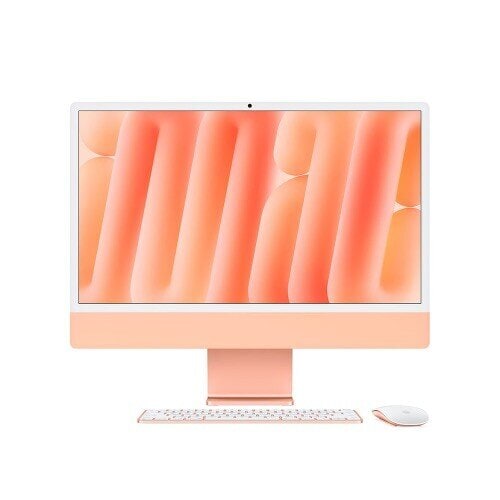 iMac 24 pulgadas Naranja con chip M4 y pantalla Retina 4.5K