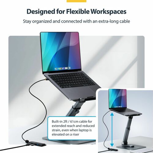 StarTech.com HUB USB-C DE 4 PUERTOS USB-A 5GBPS - ALIMENTADO POR EL BUS - imagen 4
