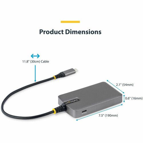 StarTech.com HUB USB-C DE 4 PUERTOS USB-A 5GBPS - ALIMENTADO POR EL BUS - imagen 4