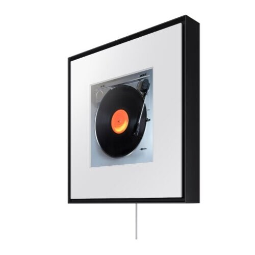 Samsung HW-LS60D - Vista lateral y conexiones