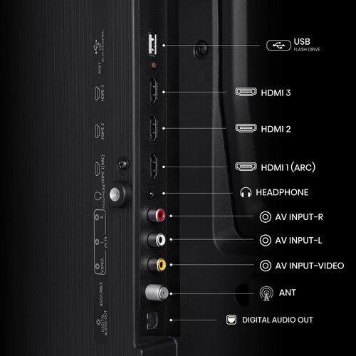 Hisense A4NR con control remoto