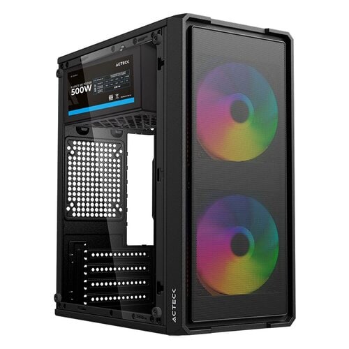 Gabinete Acteck Doom Ultra Mesh GI750M vista frontal