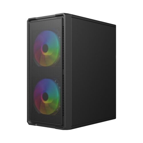 Gabinete Acteck Doom Ultra Mesh GI750M lateral cristal