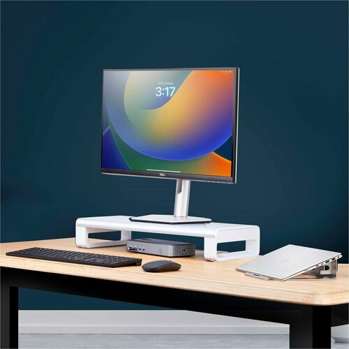 StarTech.com Elevador para monitor - detalles patas de goma