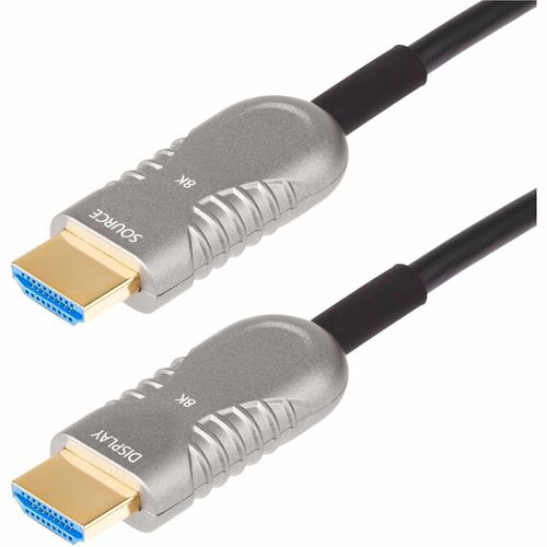 StarTech.com Cable A/V 15.24m Fibra óptica híbrida