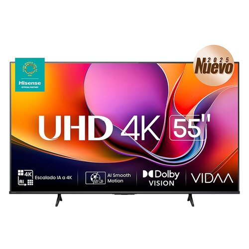 Vica HISENSE 55 INCH LED 4K SMART TV + VICA T-1 REGULATOR - imagen 3