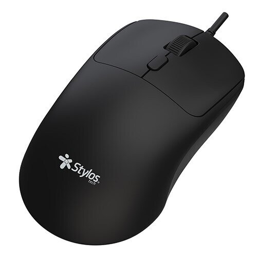 Xzeal Gaming STYLOS ERGONOMIC WIRED MOUSE 4 BUTTONS USB OPTICAL SCROLL WHEEL BL - imagen 2