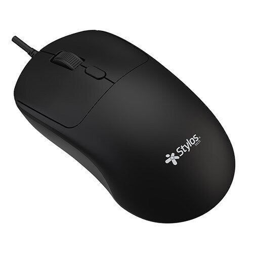 Xzeal Gaming STYLOS ERGONOMIC WIRED MOUSE 4 BUTTONS USB OPTICAL SCROLL WHEEL BL - imagen 3