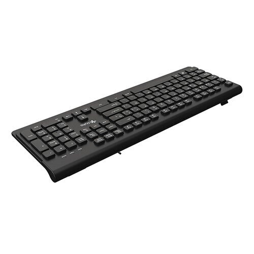 Teclado Stylos - cable USB y detalles