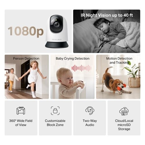TP-Link Tapo MC200 - Vista frontal