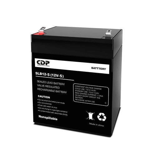SLB125 Batería de Plomo Ácido Sella 12V-5AH