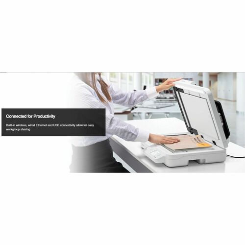 Epson DS-1760WN con papeles