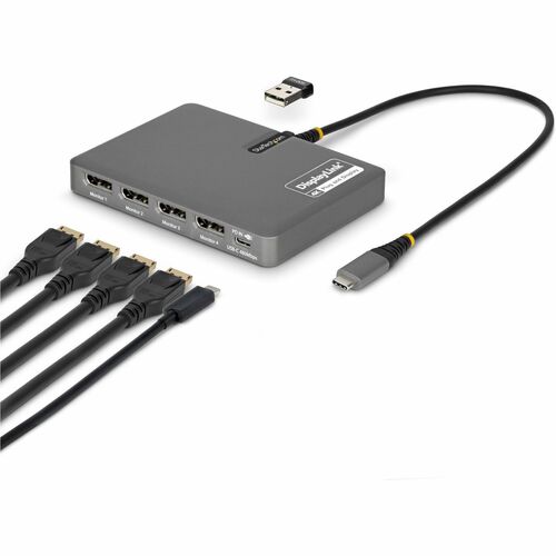 ADAPTADOR USB-C A 4X DP 4K 60HZ - StarTech.com