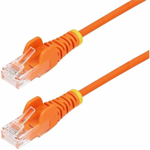 StarTech.com Cable Ethernet CAT6 Delgado 2.5m Naranja
