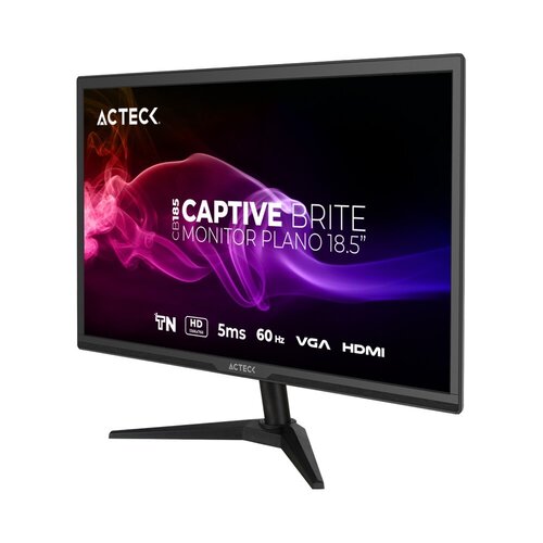 Monitor Acteck Captive Brite CB186 vista lateral
