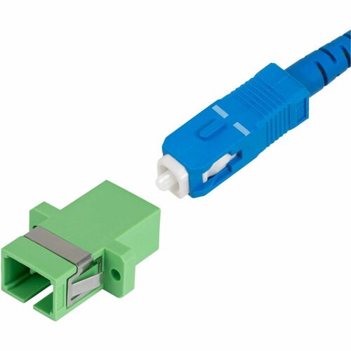 StarTech.com Paquete de 10 Acopladores de Fibra Óptica SC a SC Monomodo - Verde