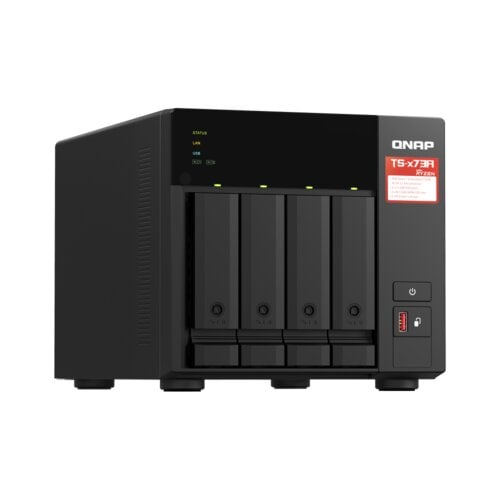 QNAP NAS QNAP TOWER 4 SLOTS 8GB RAM EXP5GB FLASH PROC AMD RYZENTS- - imagen 2