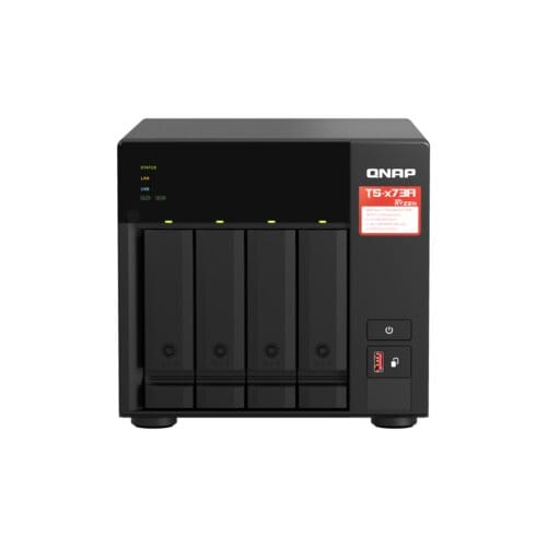 QNAP NAS QNAP TOWER 4 SLOTS 8GB RAM EXP5GB FLASH PROC AMD RYZENTS- - imagen 3