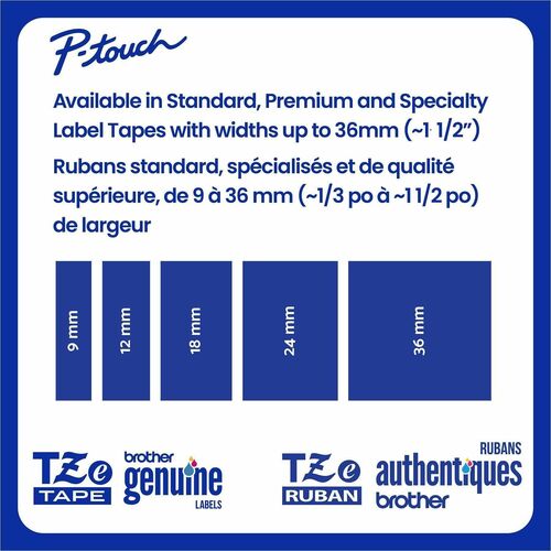 Brother P-touch cinta 6mm laminada