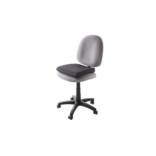 Kensington Asiento de memory foam - Cojín ergonómico negro