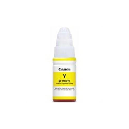 Botella de recarga de tinta Canon GI-190Y Amarillo 70 mL