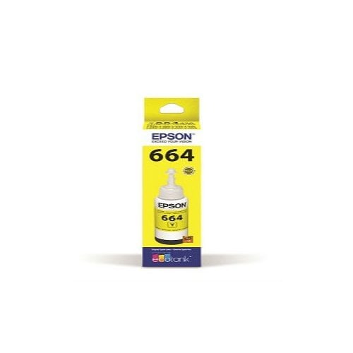 Kit de Relleno de Tinta Epson T664 Amarillo