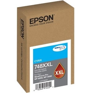 Cartucho de tinta cyan Epson WF-6090 / WF-6590