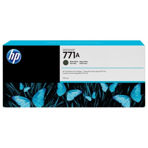 Cartucho HP 771 negro mate