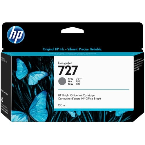 HP 727 Gris 130ml B3P24A - Cartucho Original