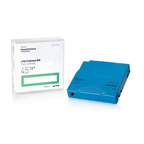 Cartucho de datos HPE LTO-9 Ultrium 45TB RW