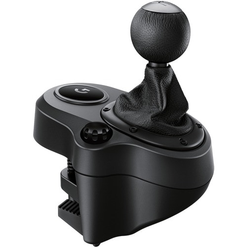 Palanca Driving Force instalada en volante G29
