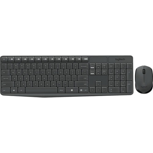 KIT MOUSE Y TECLADO MK235 INALÁMBRICO LOGITECH