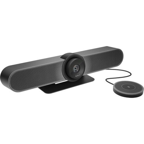 Micrófono Logitech sobre mesa