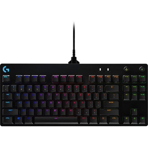 Logitech PRO Teclado Gaming - Vista frontal