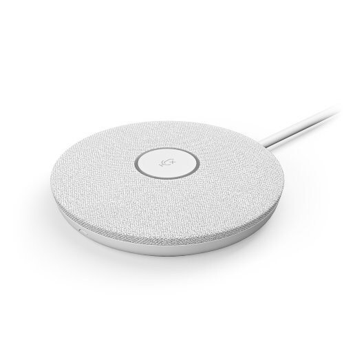Logitech Rally Mic Pod Blanco vista frontal