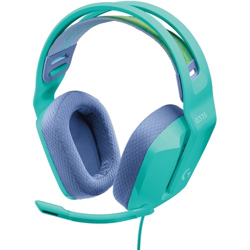 Logitech G335 Menta - Vista frontal