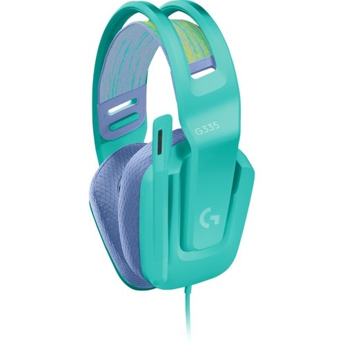 Logitech G335 Menta - Detalle almohadillas