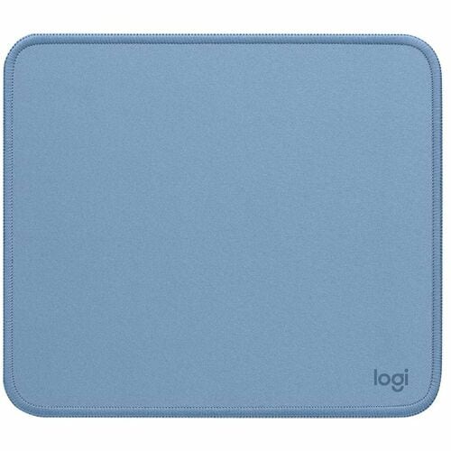 Logitech Almohadilla ratón azul gris vista frontal
